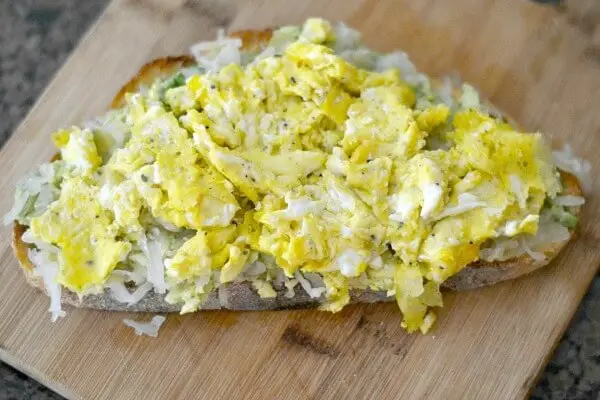 avocado-sauerkraut-scrambled-egg-toast-2