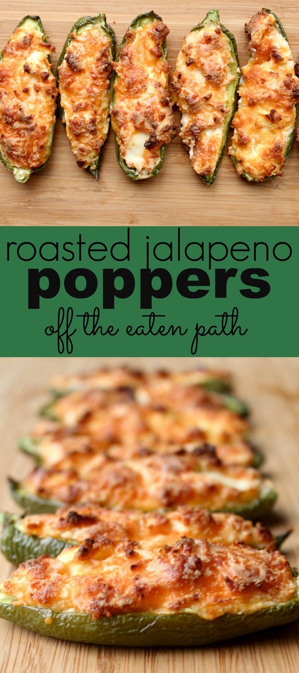 Roasted Jalapeno Poppers from Off the Eaten Path - Spectrum Stone Designs