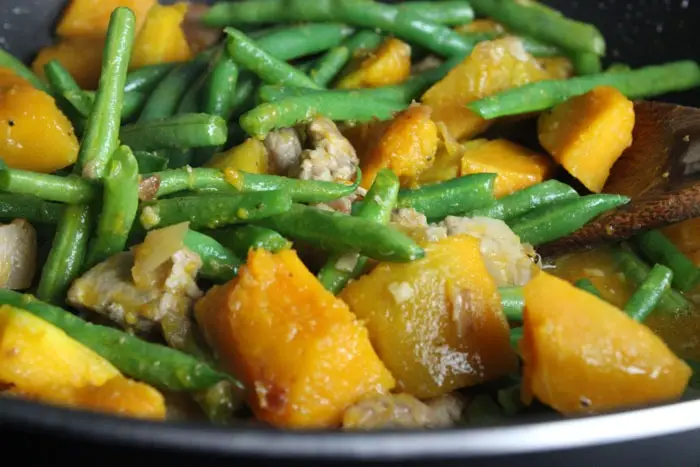 Stir-Fry-Kabocha-Squash-and-String-Beans